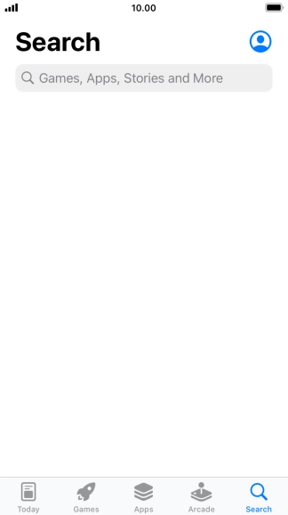 Press the search field and key in the name or subject of the required app. Press the search field and key in the name or subject of the required app.