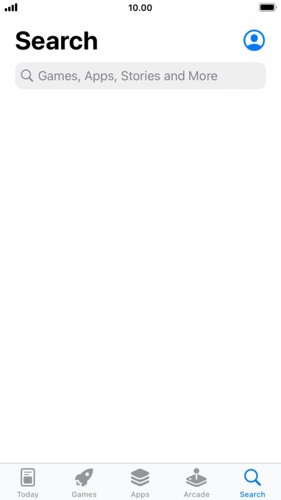 Press the search field and key in the name or subject of the required app. Press the search field and key in the name or subject of the required app.
