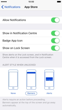 Press the indicator next to Press the indicator next to