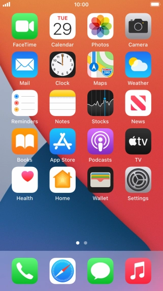 Press Settings. Press Settings.
