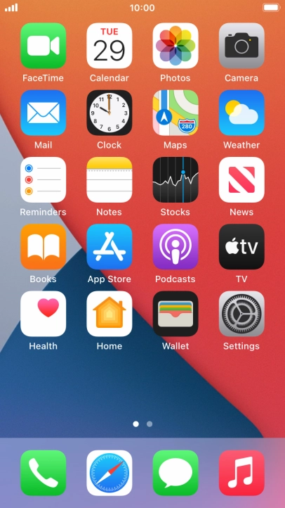 Press Settings. Press Settings.