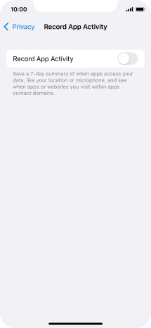 Press the indicator next to Press the indicator next to