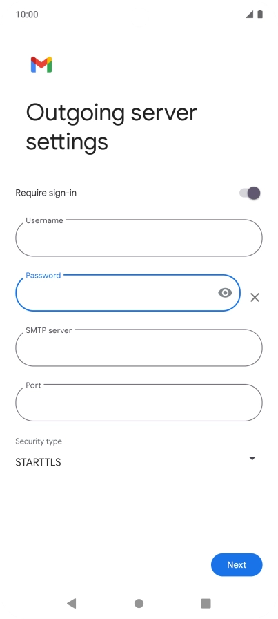 Press the field below Press the field below