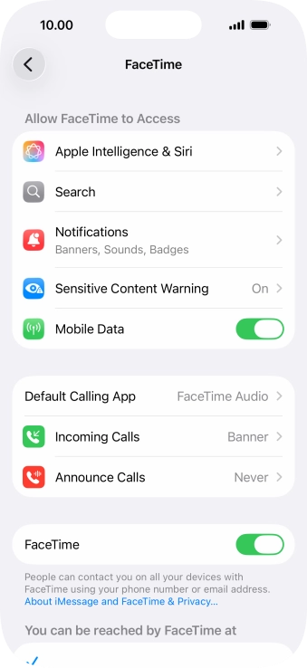 Press the indicator next to Press the indicator next to