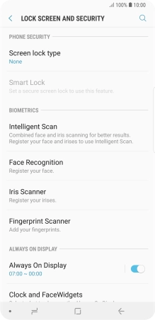 Press the Home key to return to the home screen. Press the Home key to return to the home screen.