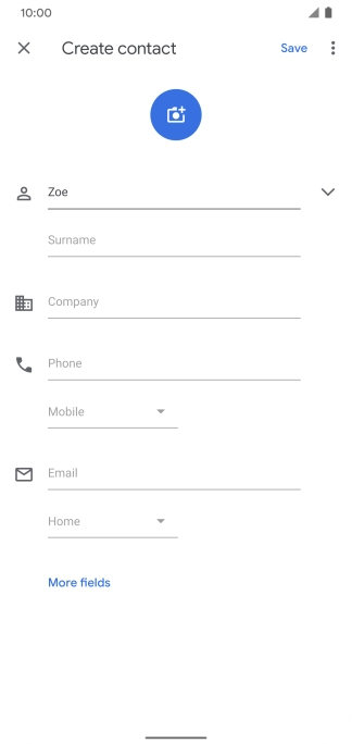 Press Surname and key in the required last name. Press Surname and key in the required last name.