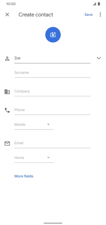 Press Surname and key in the required last name. Press Surname and key in the required last name.