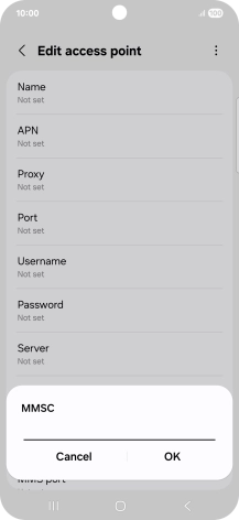Key in http://pxt.vodafone.net.au/pxtsend and press OK. Key in http://pxt.vodafone.net.au/pxtsend and press OK.