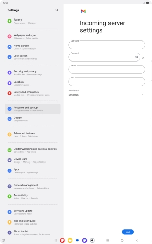 Press the field below Press the field below