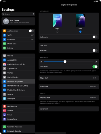Press the indicator next to Press the indicator next to