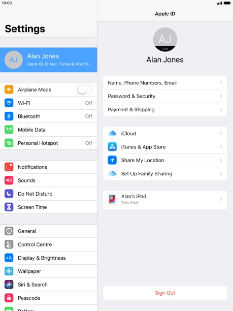 Press the Home key to return to the home screen. Press the Home key to return to the home screen.