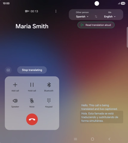 Follow the instructions on the screen to select the required language settings and use the function. Follow the instructions on the screen to select the required language settings and use the function.