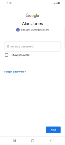 Press the field below Press the field below