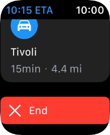 Press End. Press End.