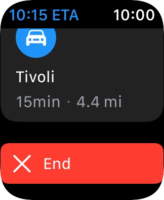 Press End. Press End.
