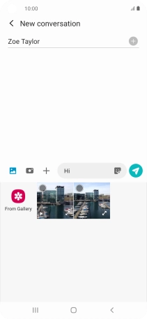 Press From Gallery and go to the required folder. Press From Gallery and go to the required folder.