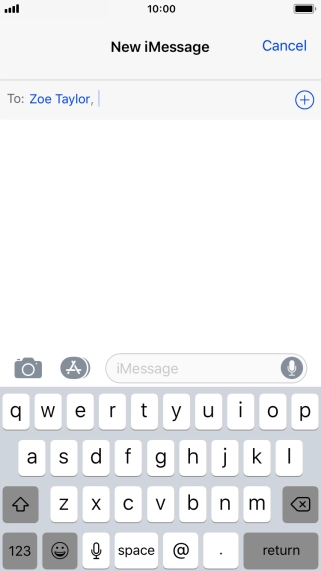 You can also send pictures, video clips, audio files and different effects in your iMessage. Follow the instructions on the screen to send your iMessage with the required content. You can also send pictures, video clips, audio files and different effects in your iMessage. Follow the instructions on the screen to send your iMessage with the required content.