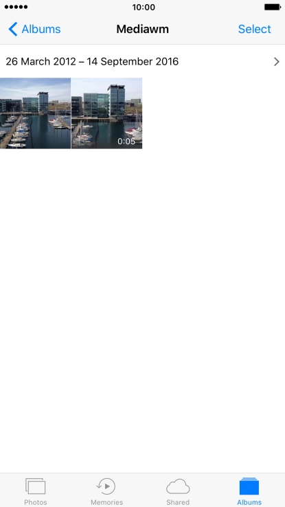 Hard press and hold the required picture until a pop-up menu is displayed. Hard press and hold the required picture until a pop-up menu is displayed.