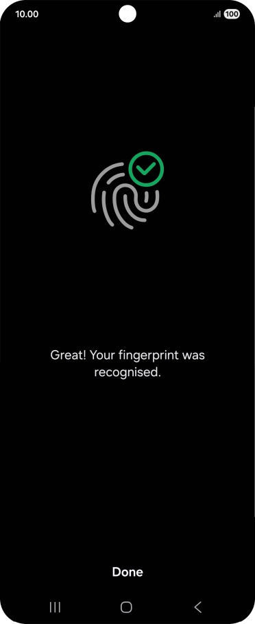 Press Done. Press Done.