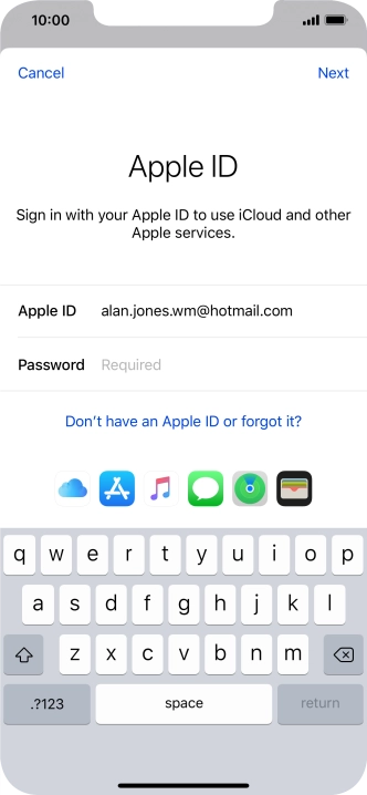 Press the field next to Press the field next to