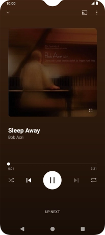 Press arrow right to go to the next audio file. Press arrow right to go to the next audio file.