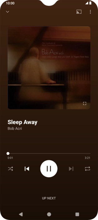 Press arrow right to go to the next audio file. Press arrow right to go to the next audio file.