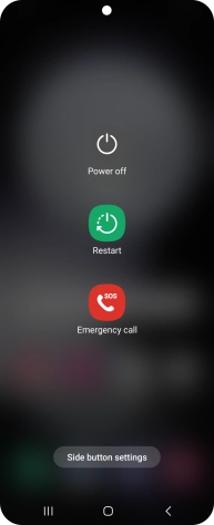 Press Power off. Press Power off.