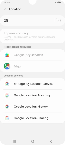 Press the indicator to turn the function on or off. Press the indicator to turn the function on or off.