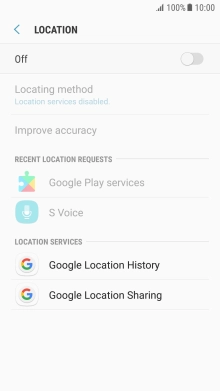 Press the indicator to turn the function on or off. Press the indicator to turn the function on or off.