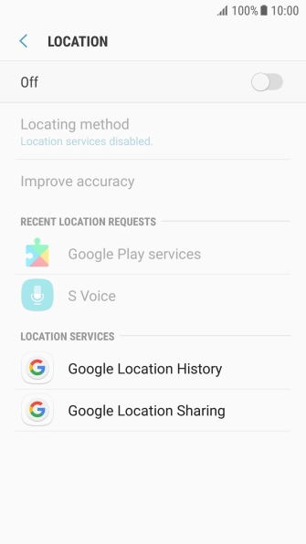 Press the indicator to turn the function on or off. Press the indicator to turn the function on or off.