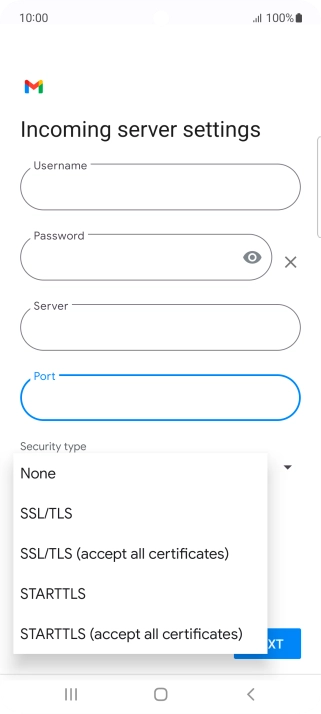 Press None. Press None.