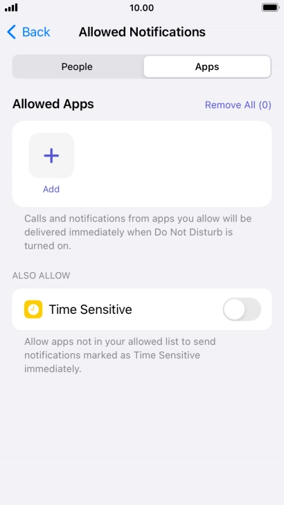 Press the indicator next to Press the indicator next to