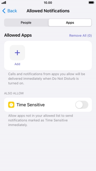Press the indicator next to Press the indicator next to