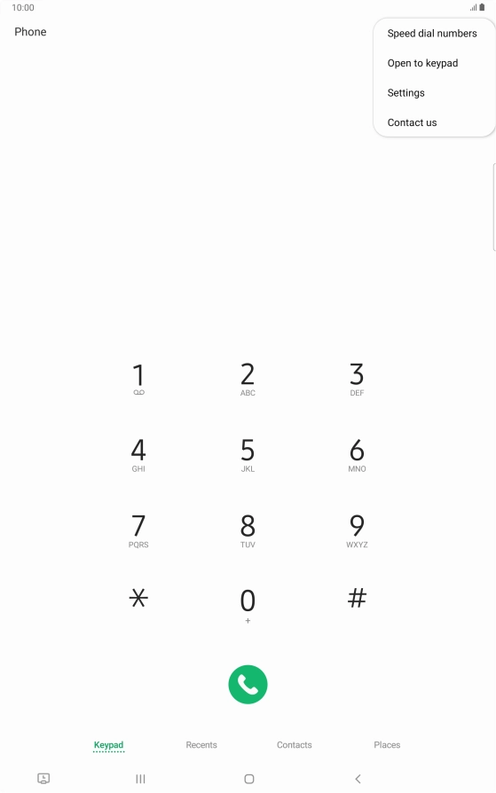 Press Settings. Press Settings.