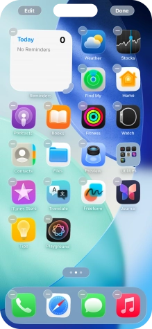 Press Done. Press Done.