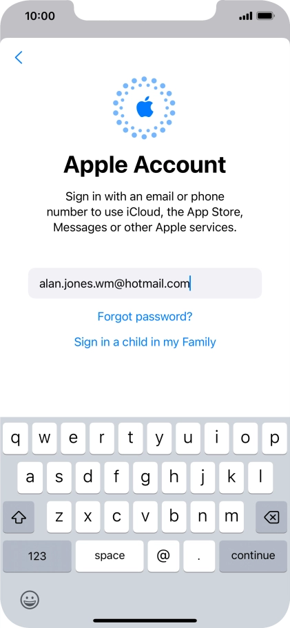 Press Continue. Press Continue.