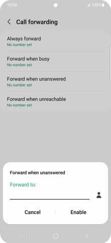 Key in +61414121121 and press Enable. Key in +61414121121 and press Enable.