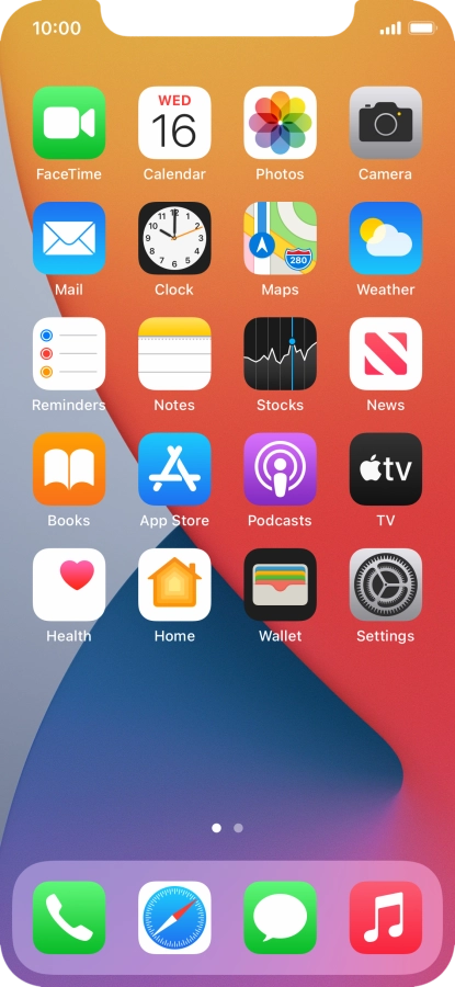 Press Settings. Press Settings.