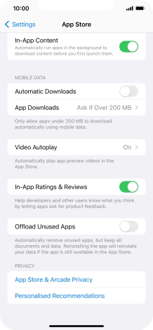 Press the indicator next to Press the indicator next to