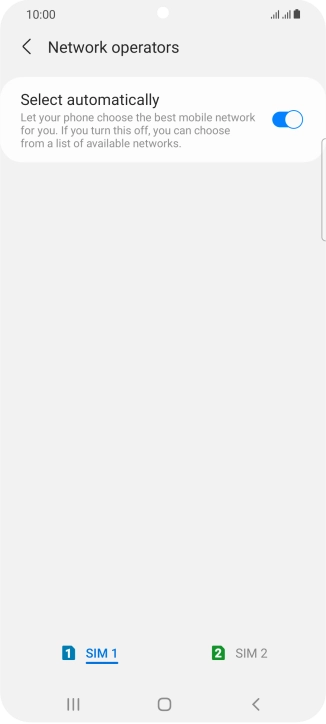 Press the indicator next to Press the indicator next to