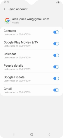 Press the Home key to return to the home screen. Press the Home key to return to the home screen.