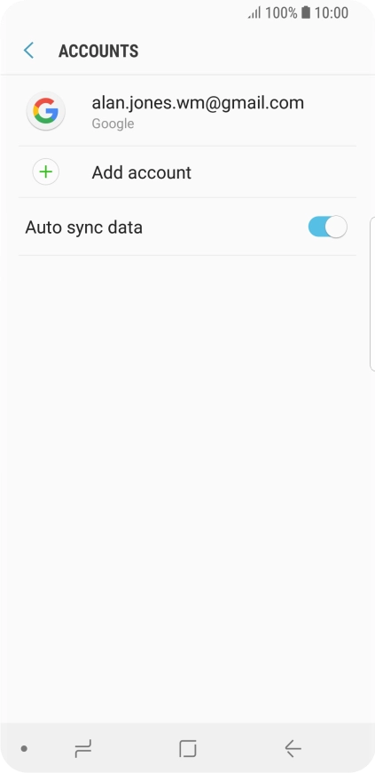 Press the Home key to return to the home screen. Press the Home key to return to the home screen.