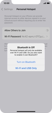 If Wi-Fi is turned on, press Wi-Fi and USB Only. If Wi-Fi is turned on, press Wi-Fi and USB Only.