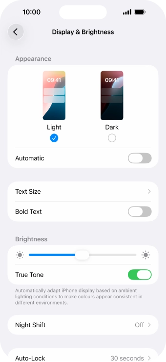 Press Dark. Press Dark.