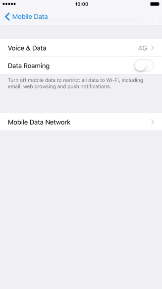Press Voice & Data. Press Voice & Data.
