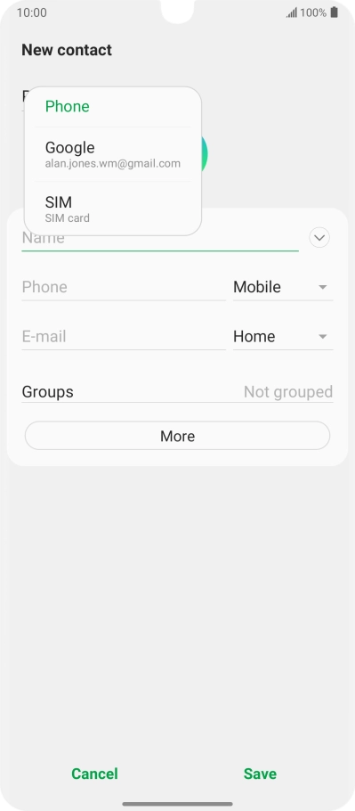 Press Phone. Press Phone.