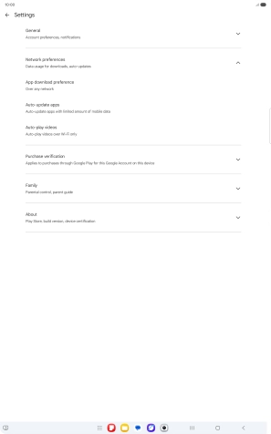 Press Auto-update apps. Press Auto-update apps.