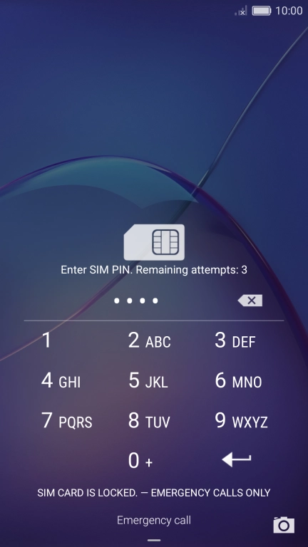 If you're asked to key in your PIN, do so and press enter. If you're asked to key in your PIN, do so and press enter.