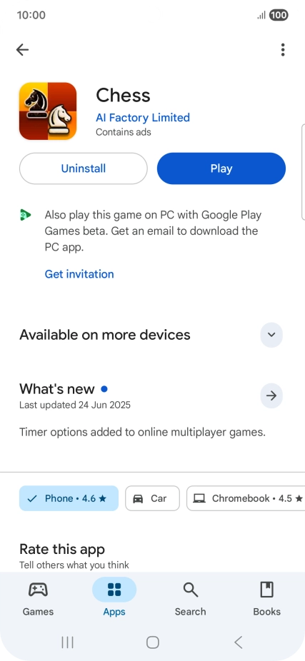 Press Uninstall. Press Uninstall.
