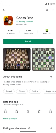 Press Install and follow the instructions on the screen to install the app. Press Install and follow the instructions on the screen to install the app.
